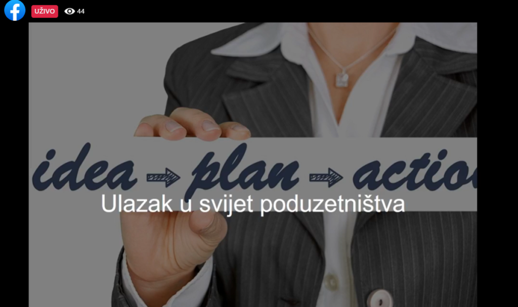 Održana on line radionica na temu 'Osnove poduzetništva i zakonodavni okvir'