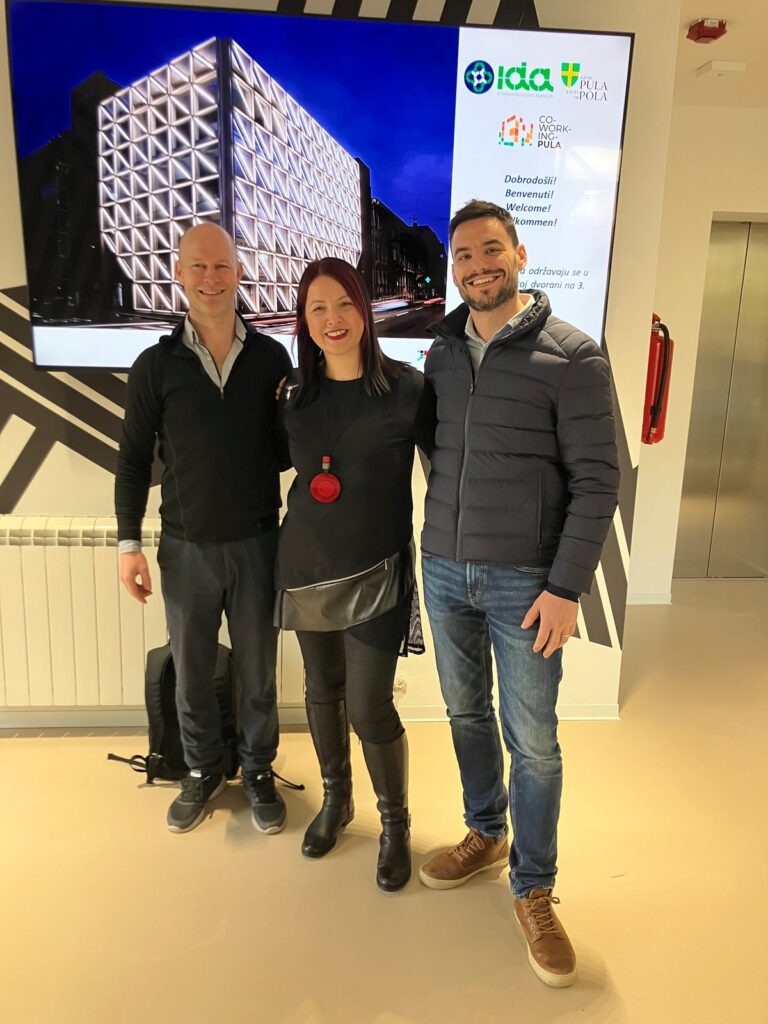 PREDSTAVNICI NORVEŠKE TVRTKE ÅPENHET I OPĆINE MEDULIN U POSJETI CENTRU COWORKING PULA